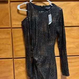 Bebe Sequin Dress